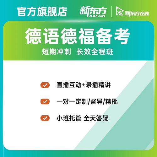 新東方德?？荚嚳谡Z 寫作精批一對一備考課程 DSH
