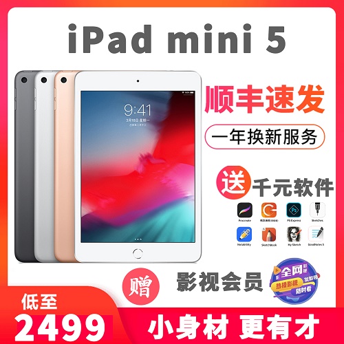 Apple/蘋果 iPad mini 5代7.9寸平板電腦 mini6代5G。