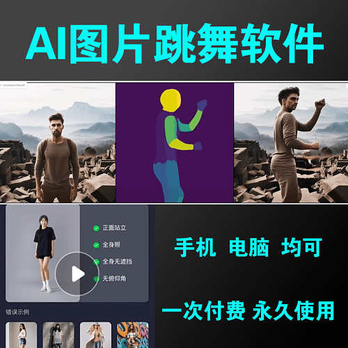 AI圖片跳舞視頻軟件 動物圖片跳舞