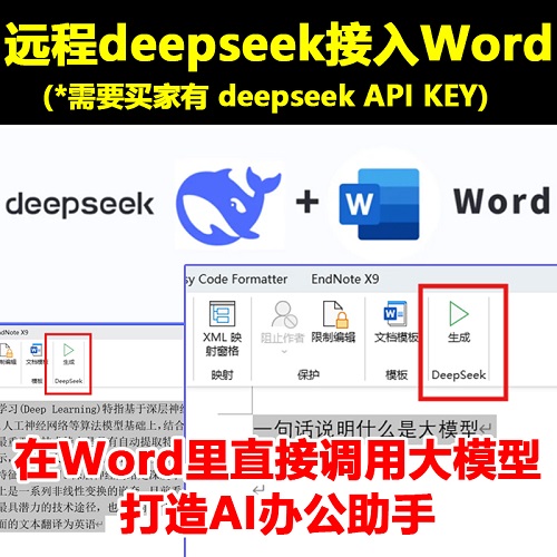 Deepseek接入word WPS 遠程安裝國產(chǎn)AI 大模型部署