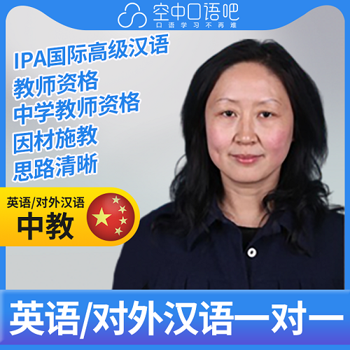 英语中教/对外汉语 杨老师1对1网课